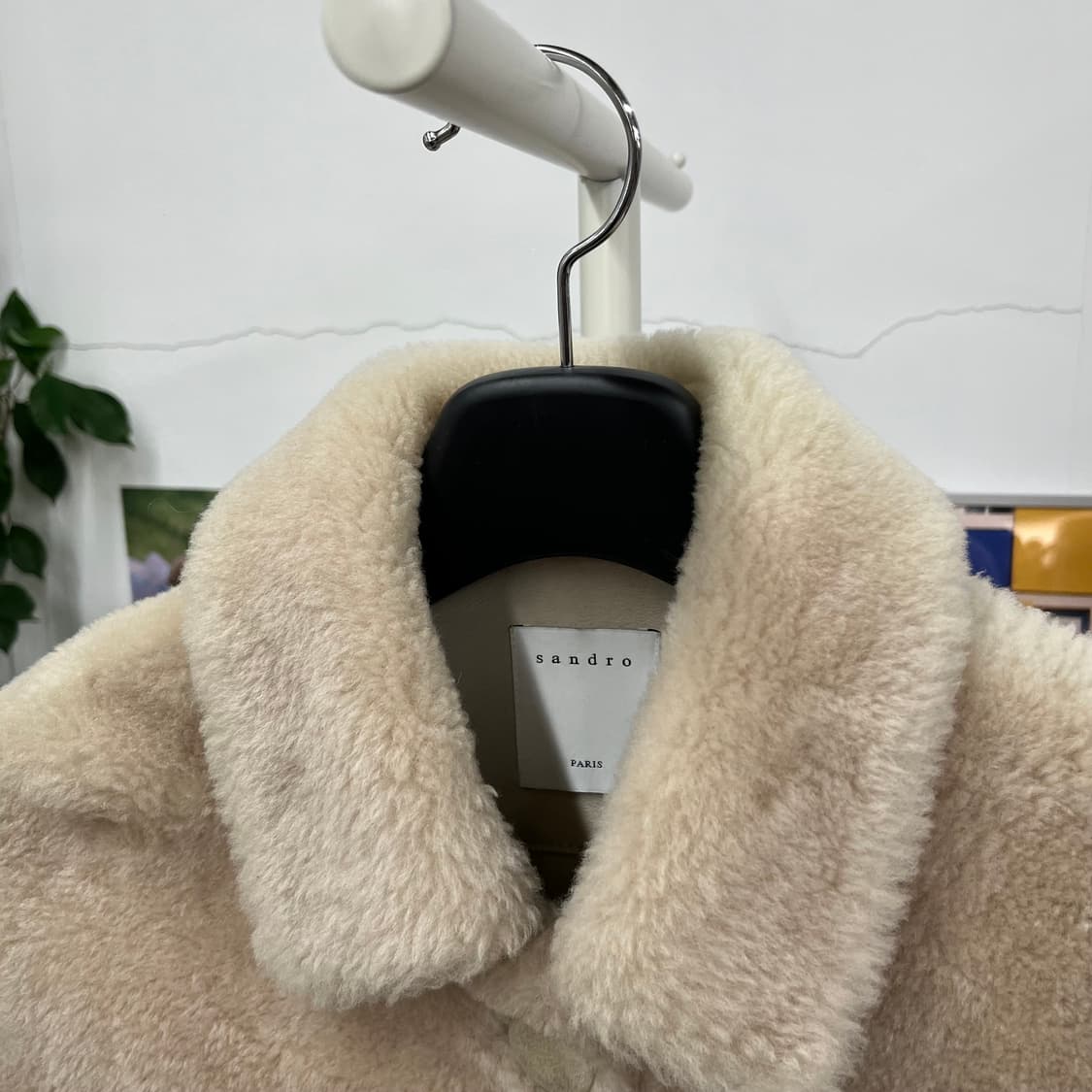 산드로 리얼 양모 무스탕 43 상품이미지3