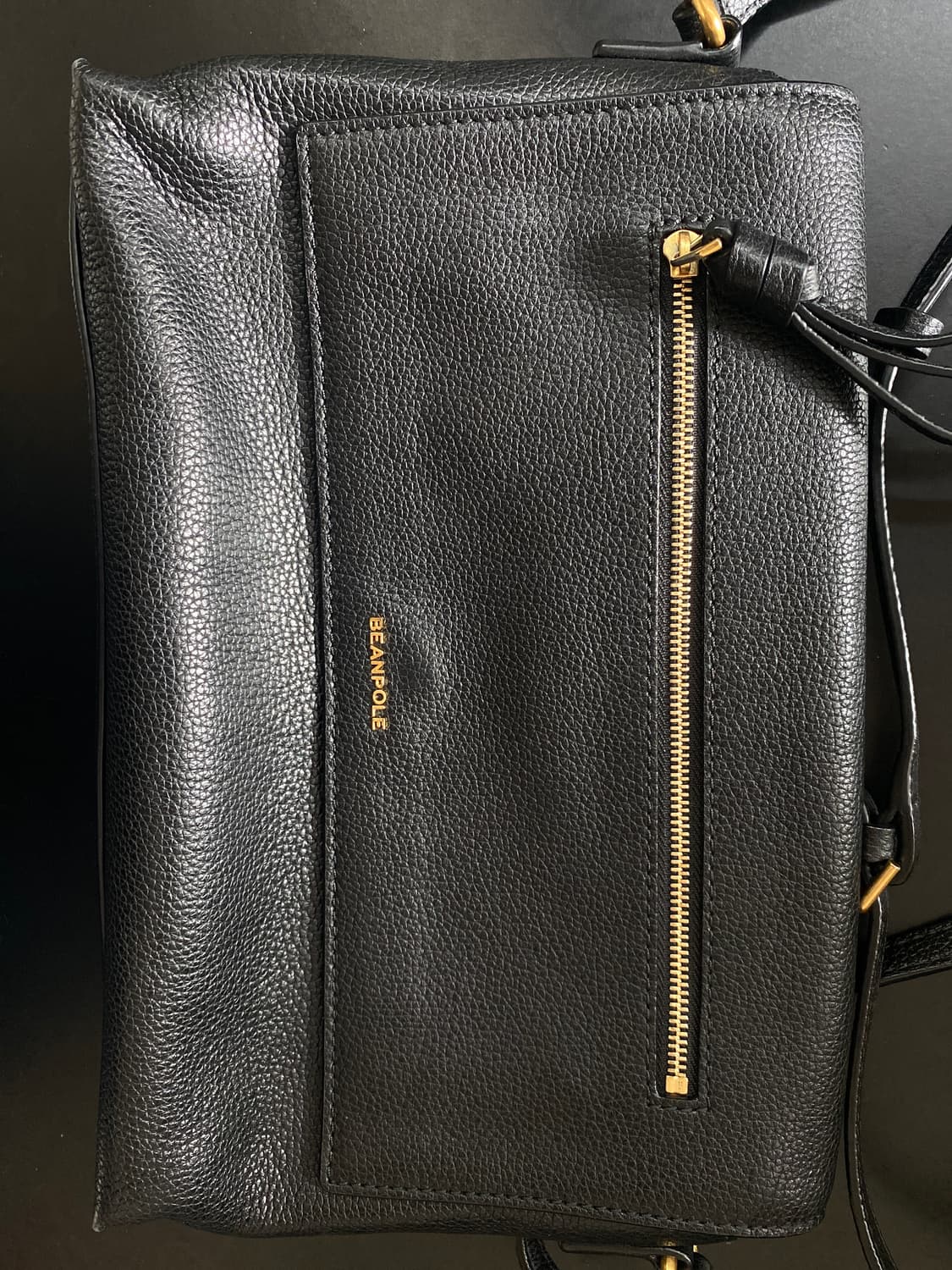 빈폴 블랙 가죽 크로스백 상품이미지4