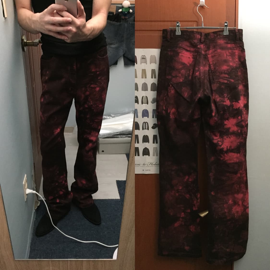 ET BOiTE JEANS 타이다이 데님 팬츠 상품이미지1