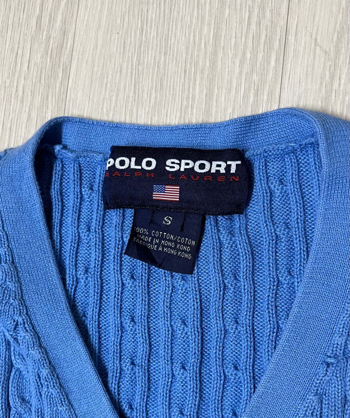 폴로 랄프로렌 브이넥 니트 조끼 베스트 상품이미지2