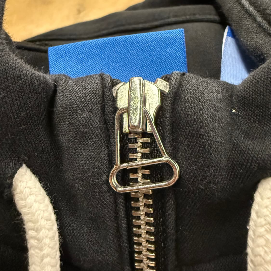 아디다스 검흰 반집업 후드티 95 상품이미지8