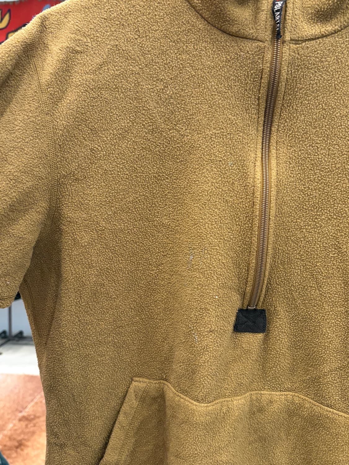 00s Military USMC OG 미해병대 폴라텍 쿼터 집업 플리스 상품이미지9