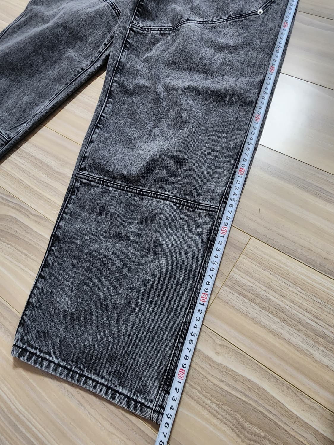 에잇세컨즈스톤워싱절개데님팬츠청바지 상품이미지5
