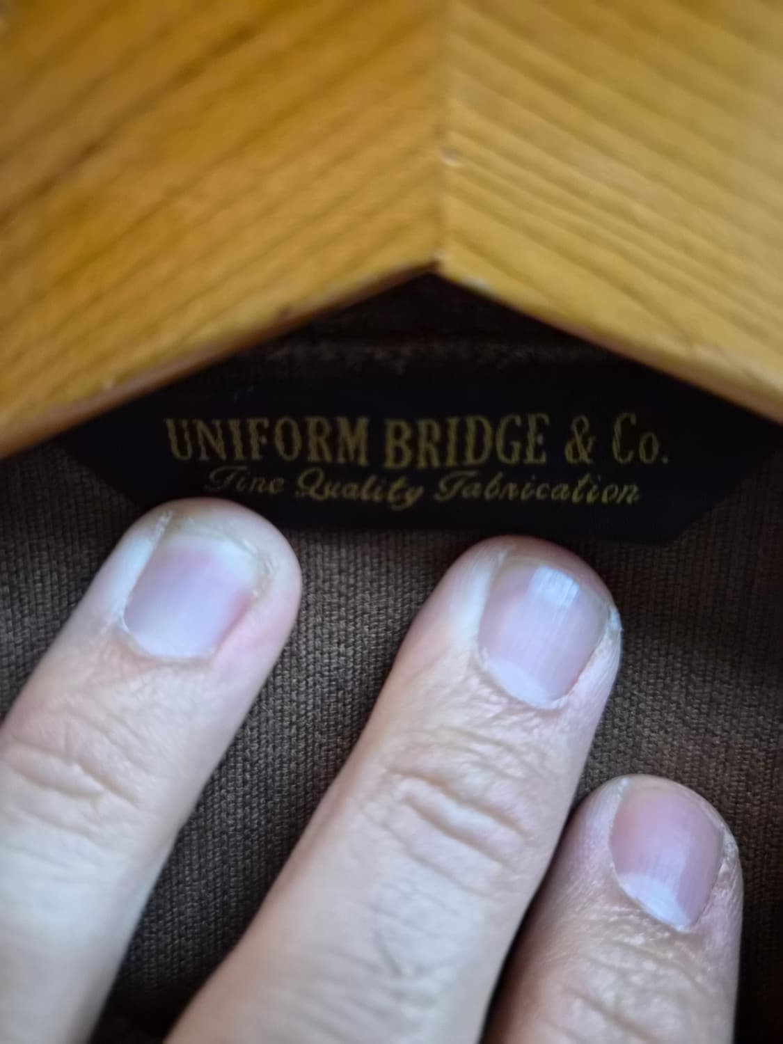 L) 유니폼브릿지 코듀로이 트러커 자켓 팝니다 상품이미지3