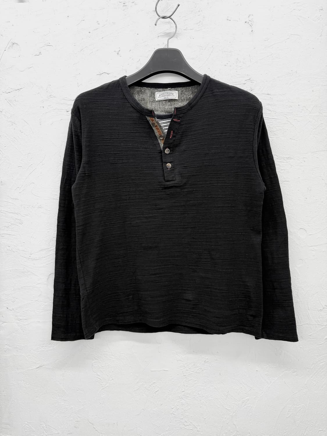 admitmark 레이어드 헨리넥 롱슬리브 상품이미지1