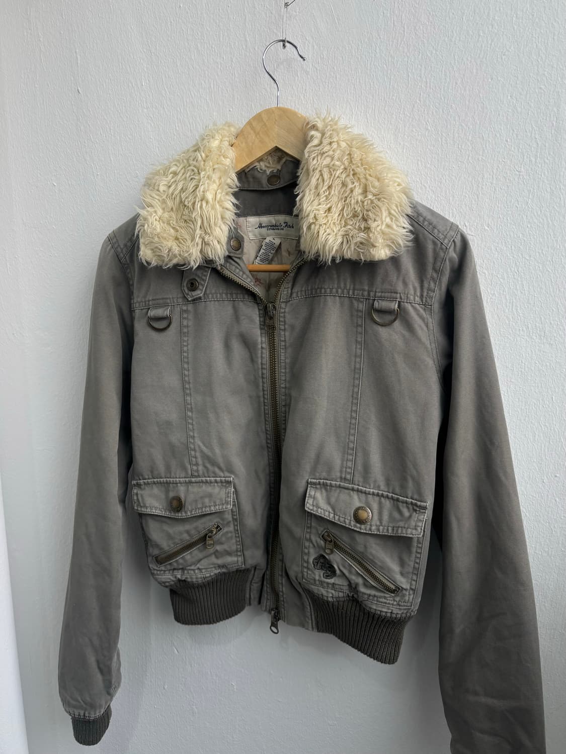 Abercrombie Vintage Fur Collar Jacket 상품이미지2