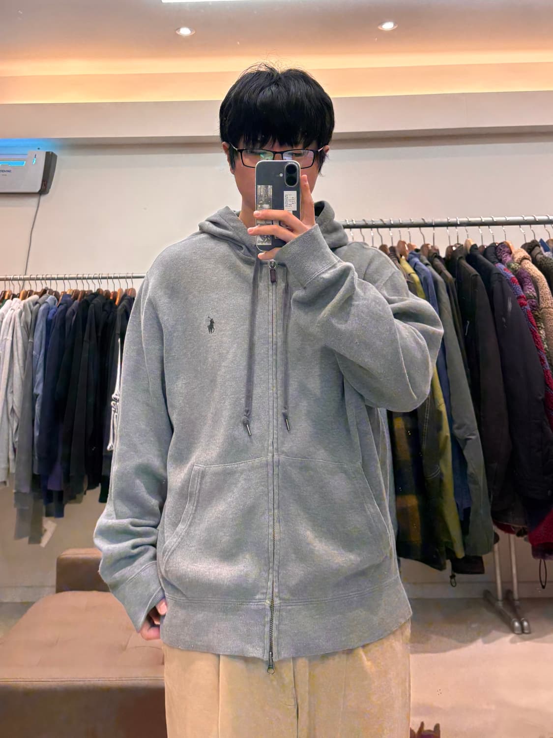 폴로 랄프로렌 코튼 니트 후드집업 상품이미지9