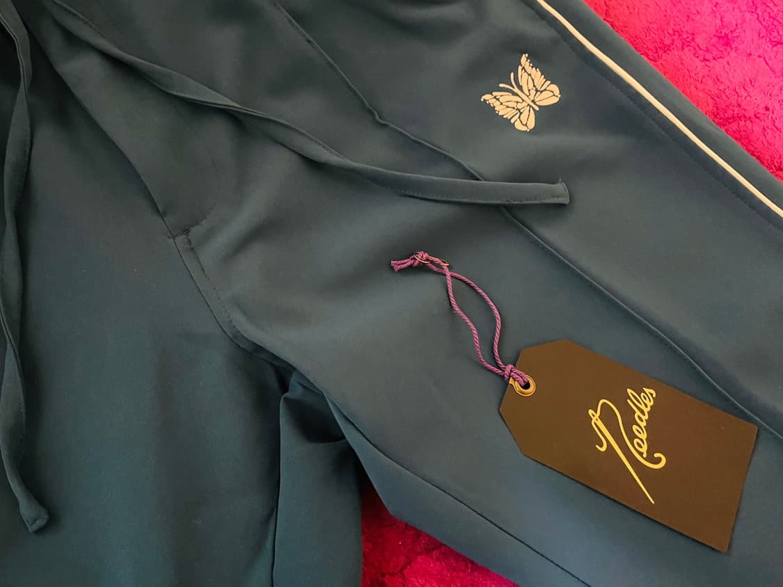 니들스(needles) 블루컬러 부츠컷 카우보이팬츠 드립니다[미착용 정 상품이미지4