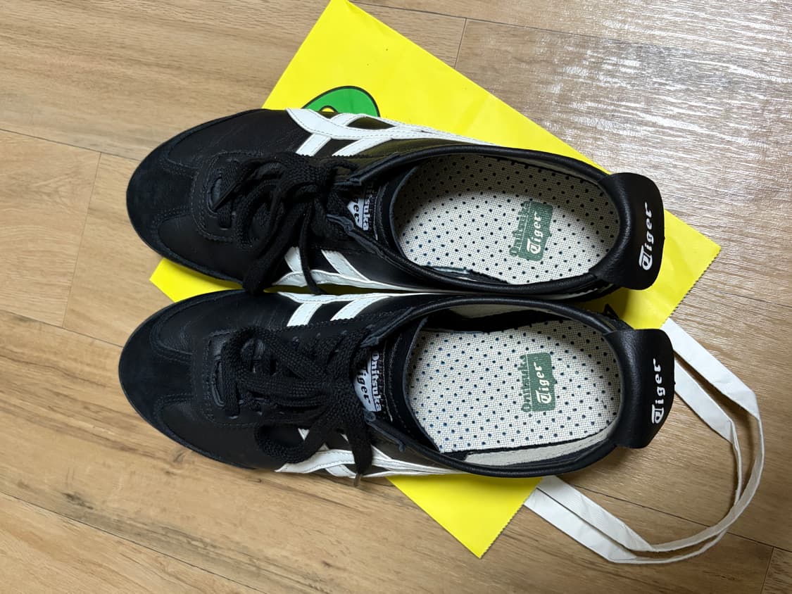 오니츠카 타이거 멕시코 66 블랙 255 상품이미지5