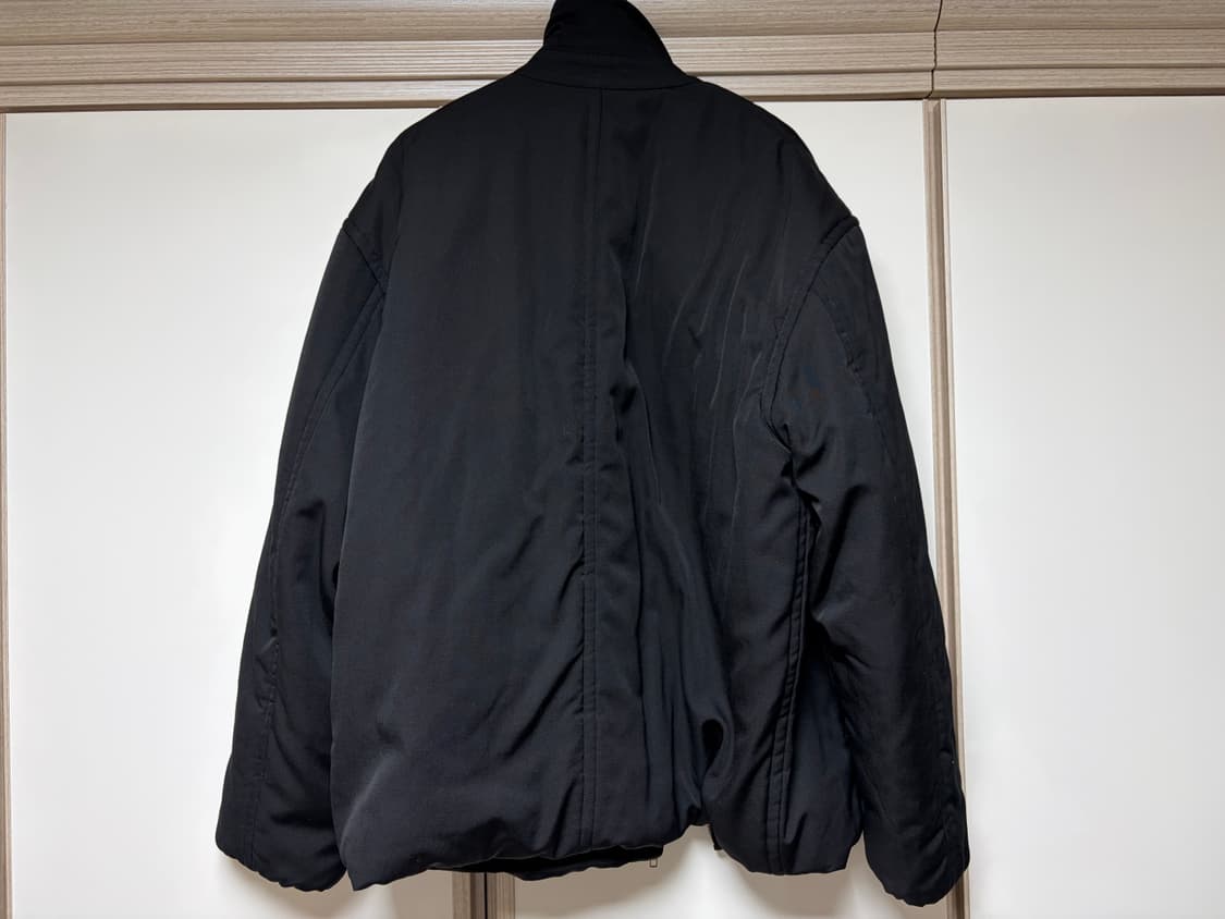 [M] 빈티지 90s 꼼데가르송 옴므 레이어드 울 봄버 자켓 상품이미지2