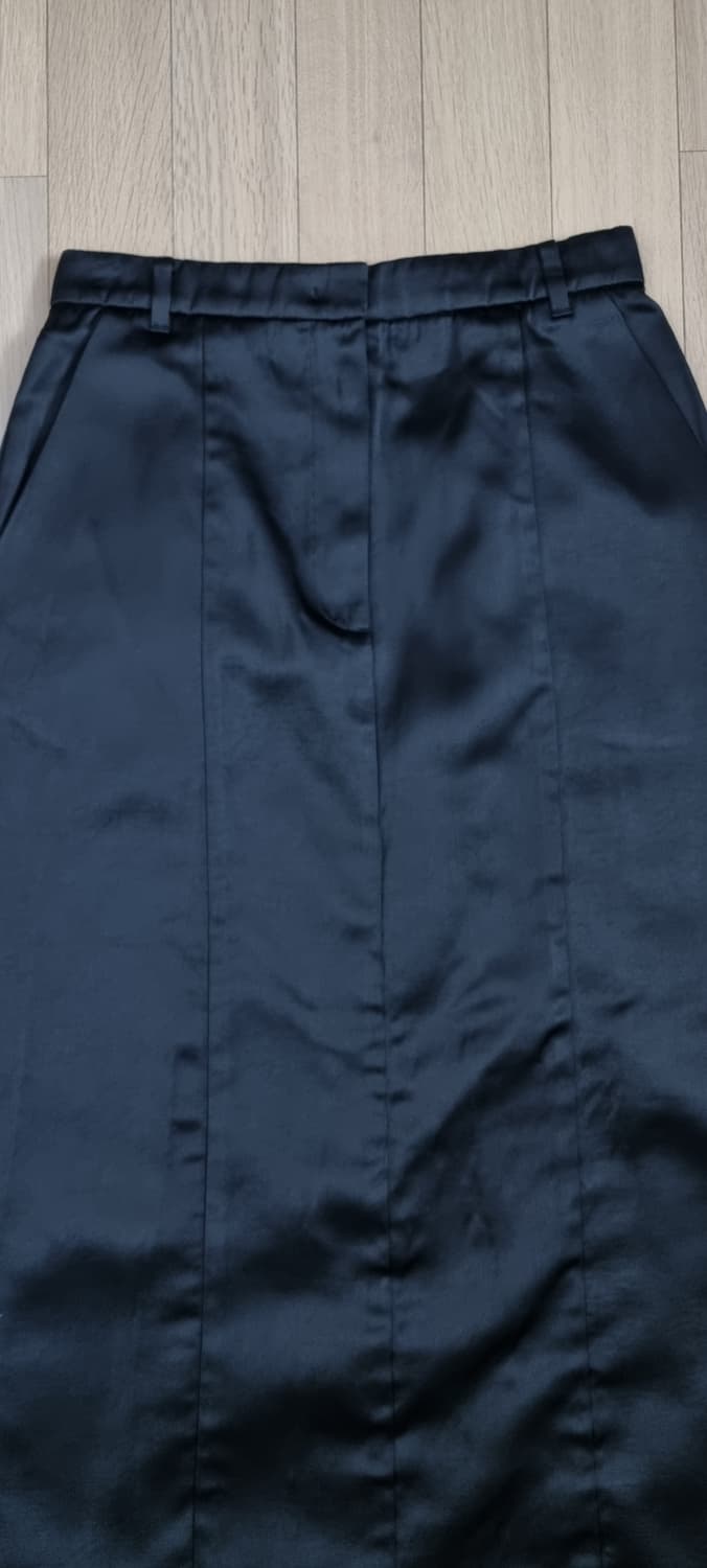 EENK 레터 프오젝트 새틴 롱 스커트 S _ 여성 상품이미지3