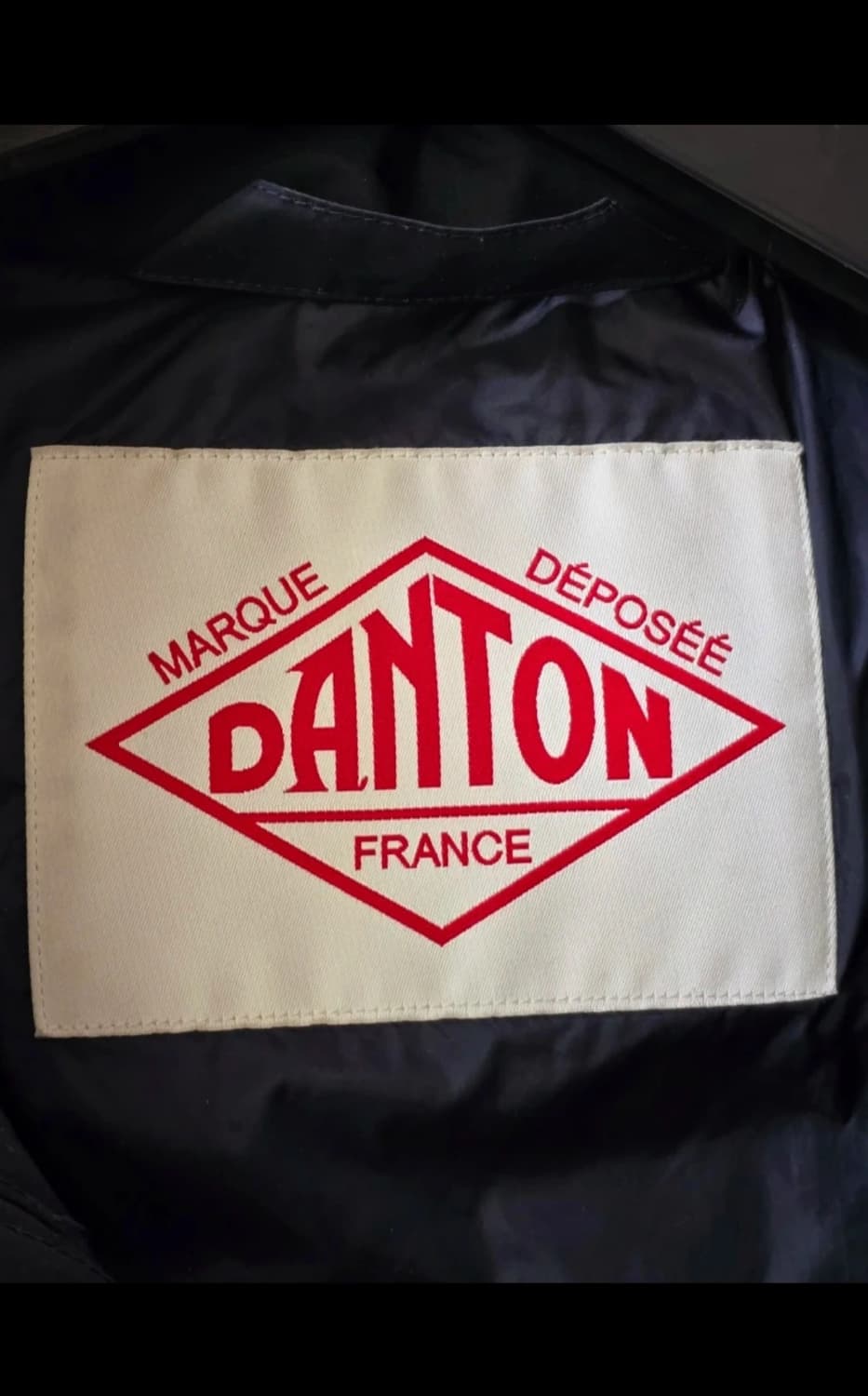 단톤 구스다운 패딩 Danton 네이비 44 상품이미지2