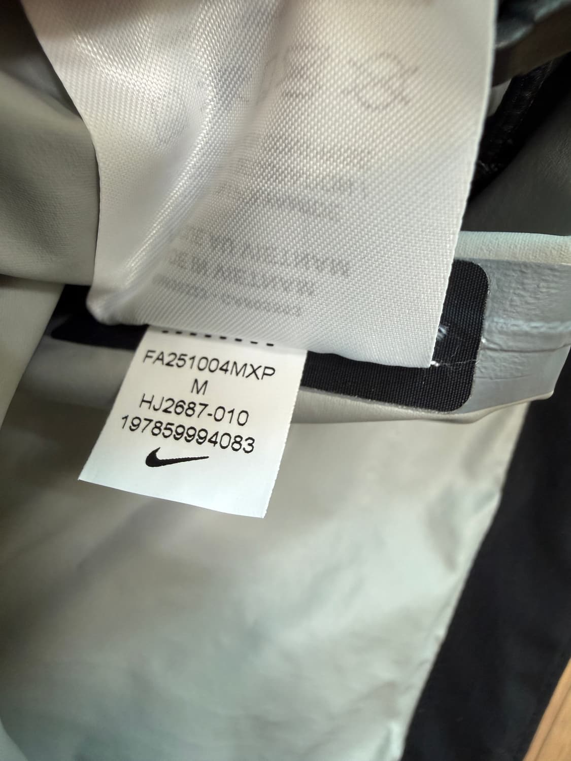 [M] 나이키 acg 모르포 adv 스톰핏 레인 자켓 바람막이 블랙 상품이미지2