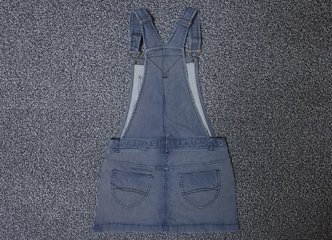 [무료배송][160]타미힐피거 키즈 데님 멜빵 치마 상품이미지2