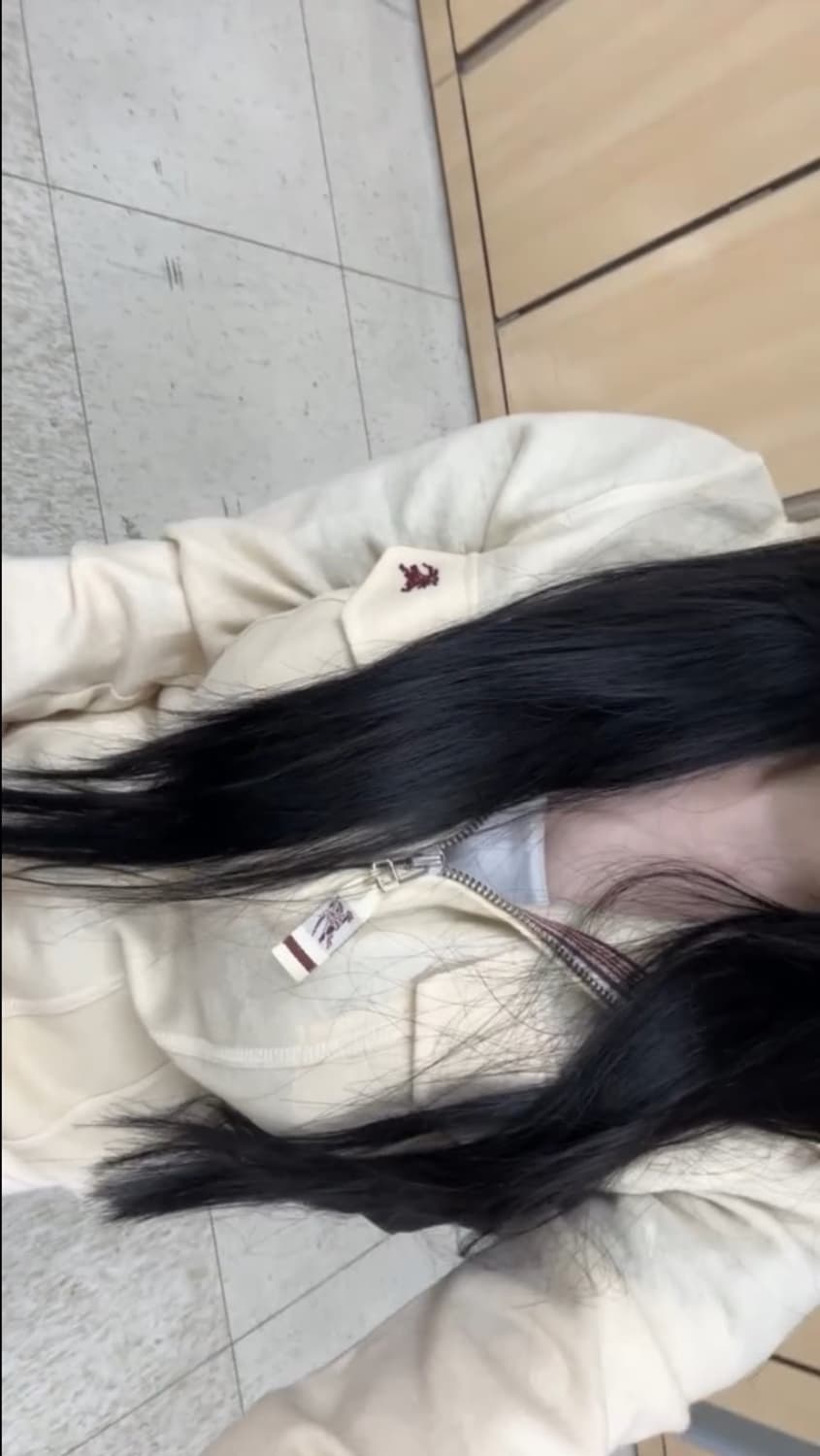 버버리 블루라벨 딱붙핏 여리 후드집업 아베크롬비홀리스터솜이코빈티지히메갸루 상품이미지2