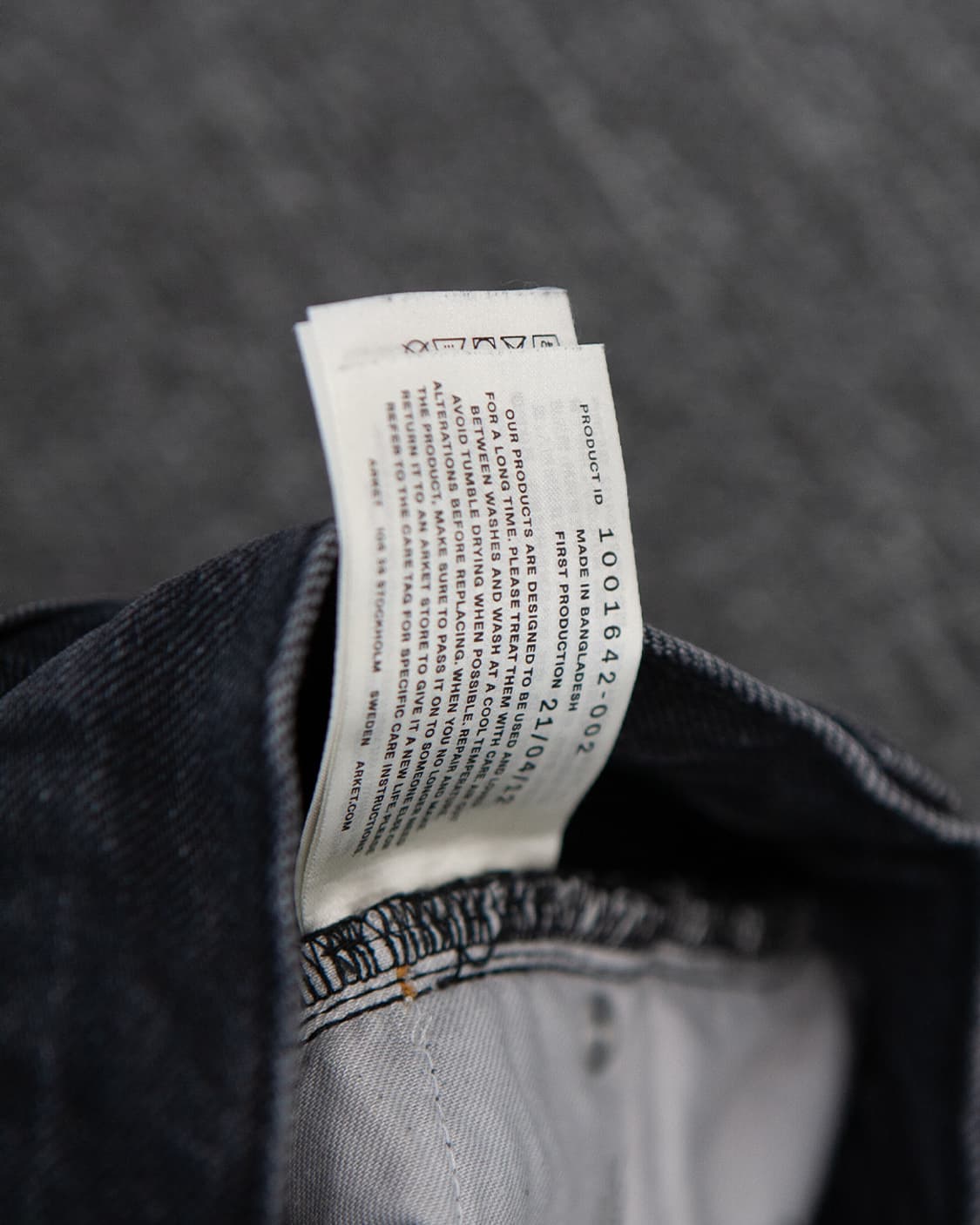 아르켓 크롭데님팬츠 상품이미지4