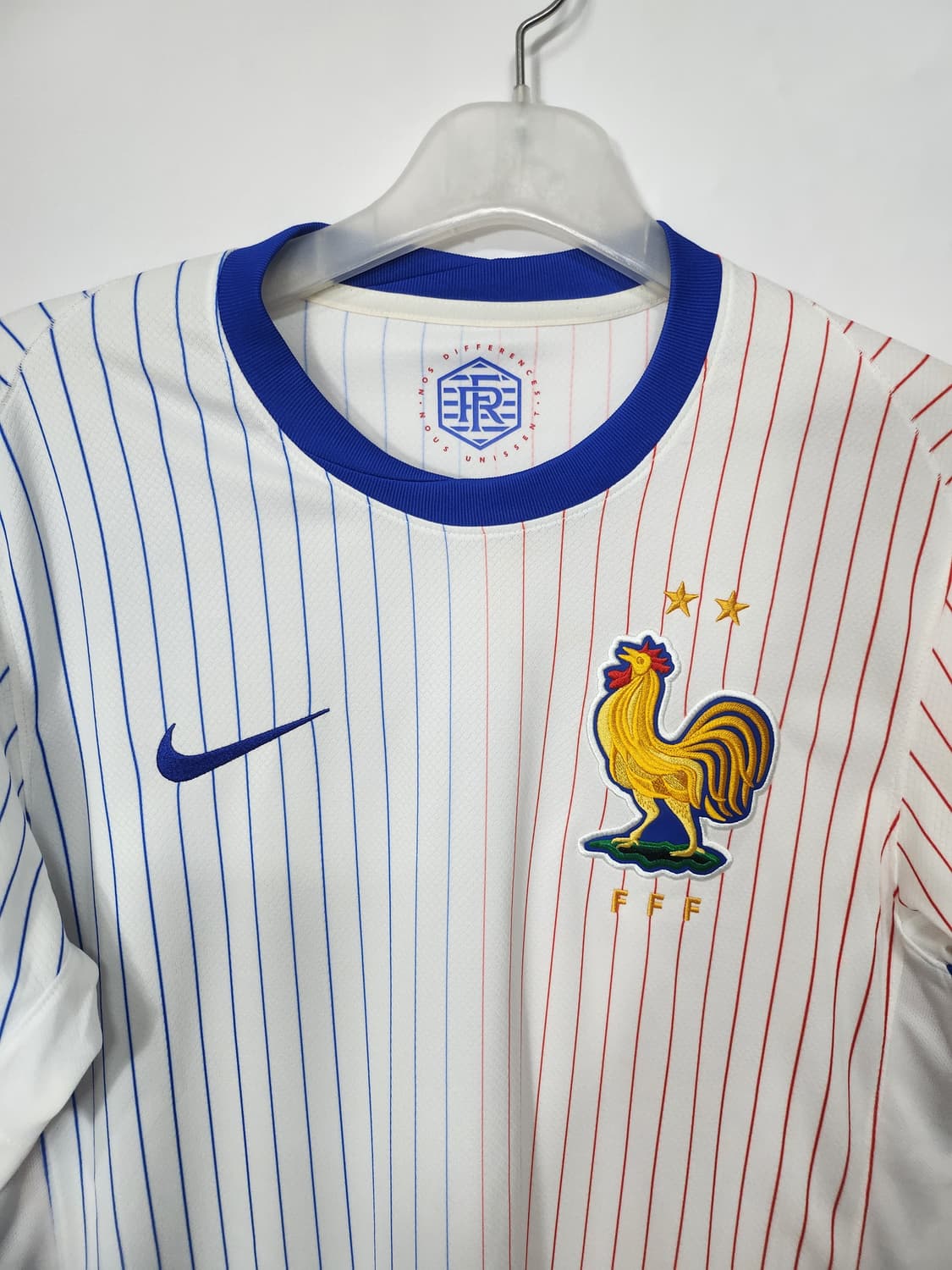 나이키 2024 프랑스 어웨이 노마킹 축구유니폼 M 상품이미지2