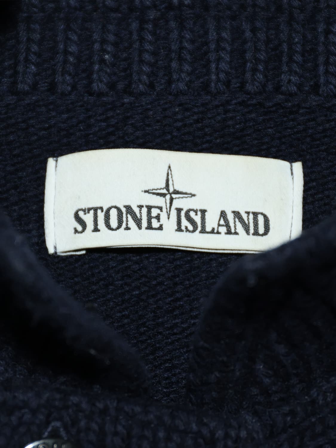 정품 스톤아일랜드 네이비 가디건 S 상품이미지4