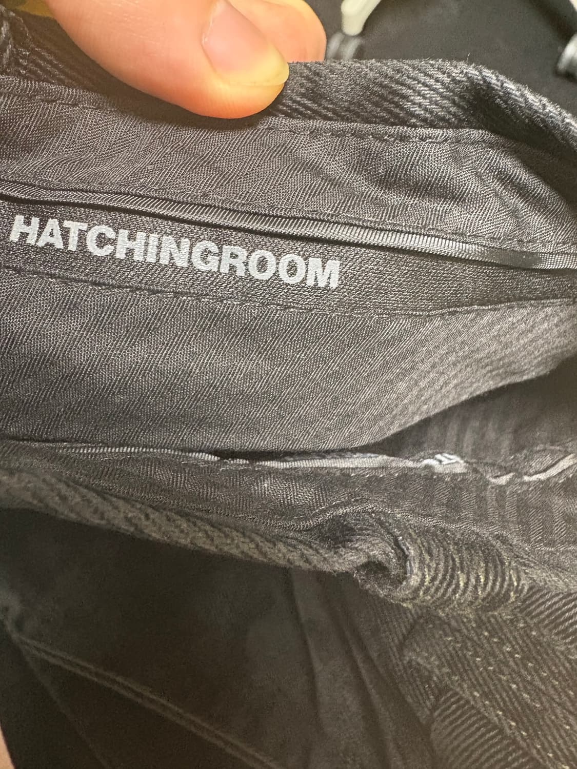 해칭룸 벨벳 레귤러핏 팬츠 상품이미지3