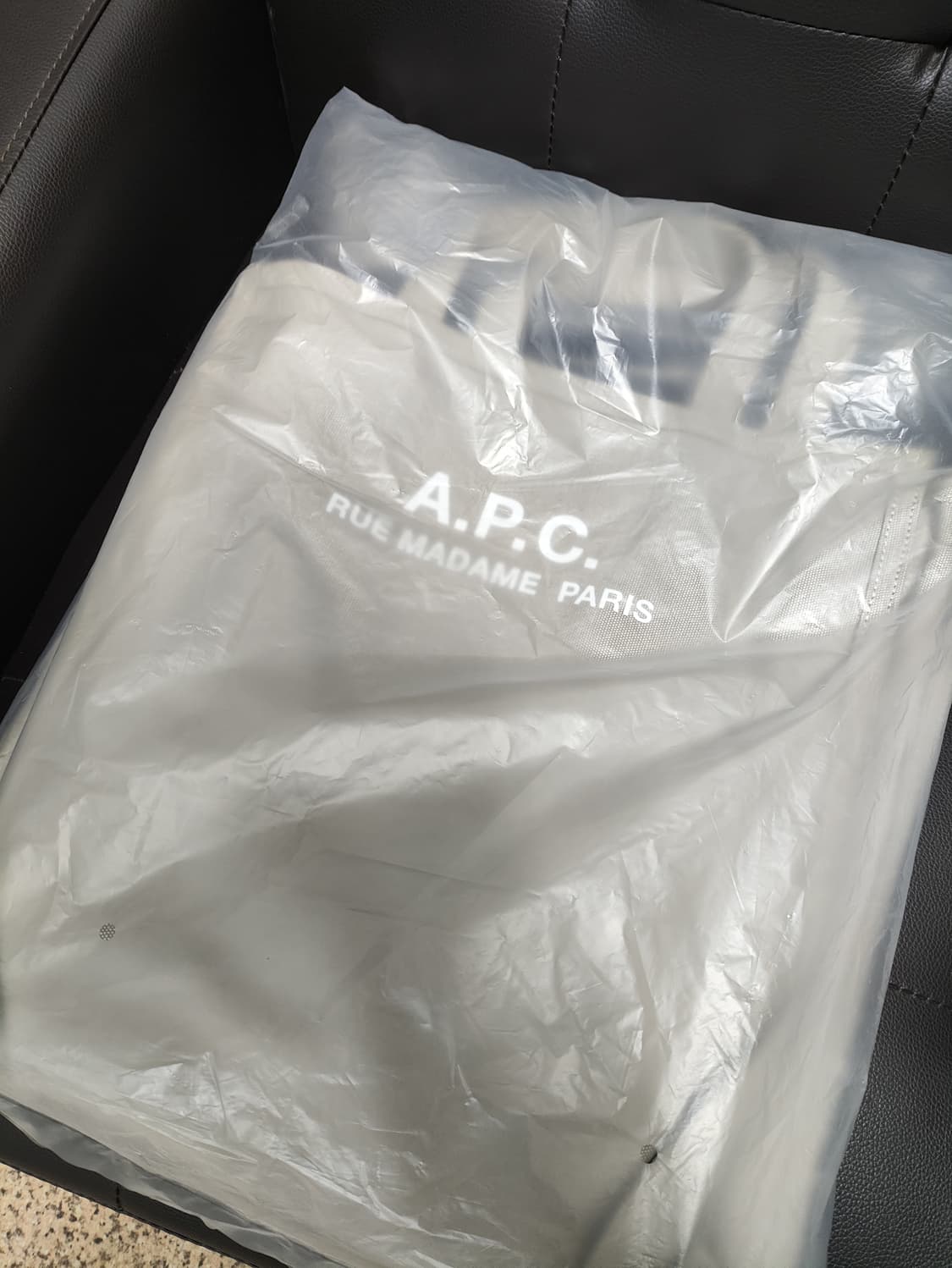 (새상품)APC 아페쎄 정품 리쿠퍼레이션 남녀공용 토트백 겸 숄더백 샌드 상품이미지6