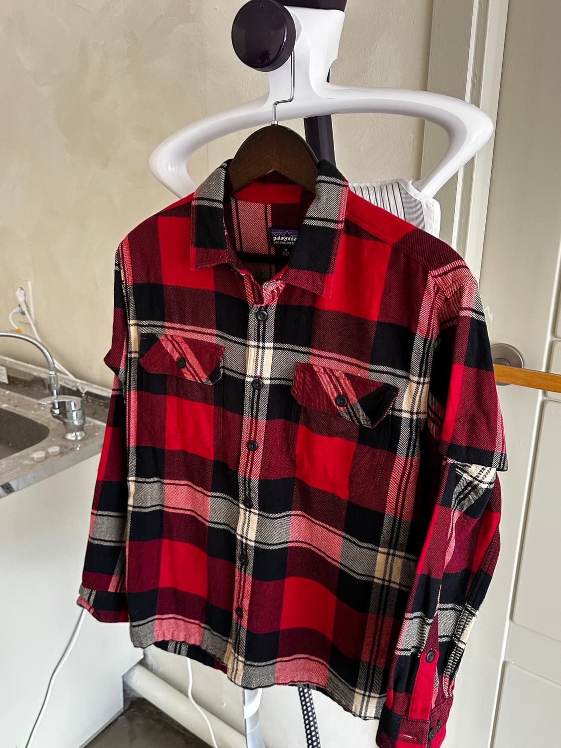 파타고니아 플란넬 체크 셔츠 상품이미지3