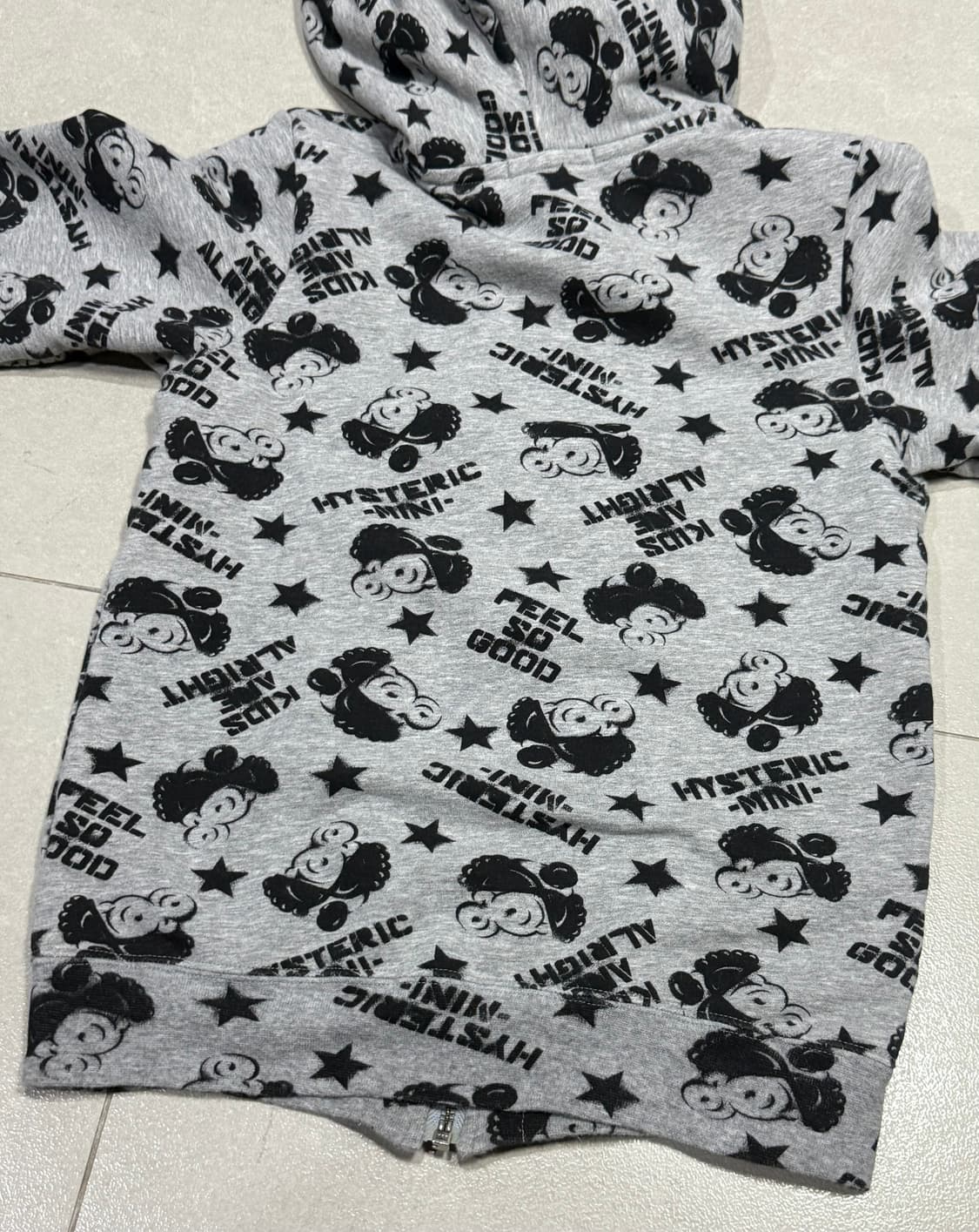 히스테릭 글래머 아카이브 스타 패턴 후드집업 자켓 상품이미지3