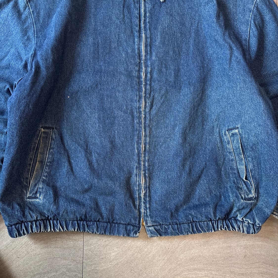 80s 80년대 생산 엘엘빈 데님 스윙톱 자켓 상품이미지3