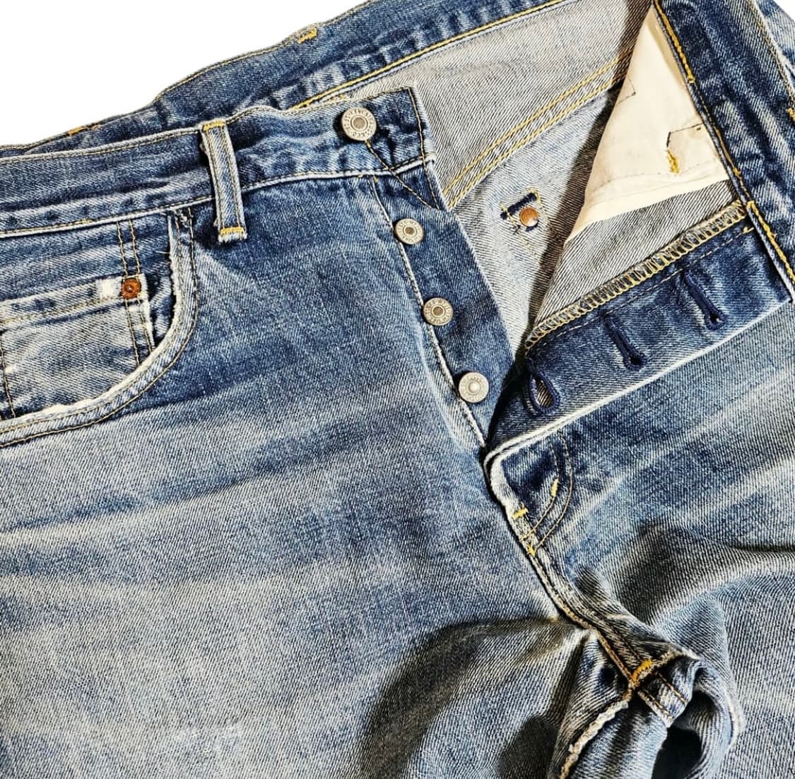 [32][리바이스]90's 일본판 LVC 503BXX 빅E 셀비지 데님 상품이미지4
