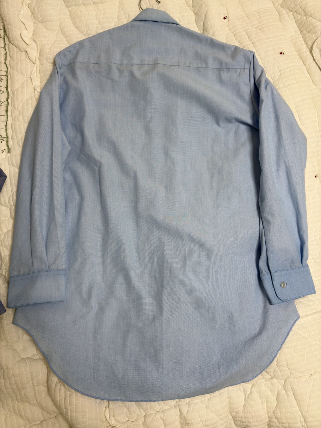 89년 호주군 보급 셔츠 체스트 포켓 스카이 블루 셔츠 105 상당 상품이미지2