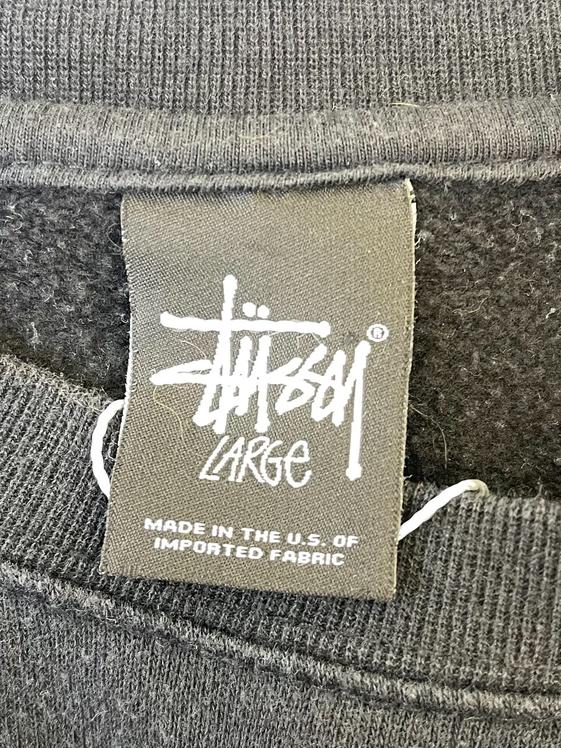 스투시 월드 투어 스탁 로고 크루넥 스웻셔츠 상품이미지4