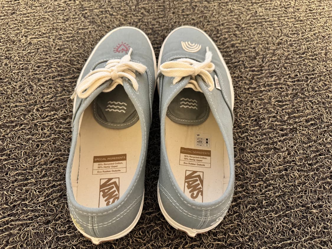 반스 어센틱 에코 띠어리 (260) 민트급 급처!! 상품이미지5