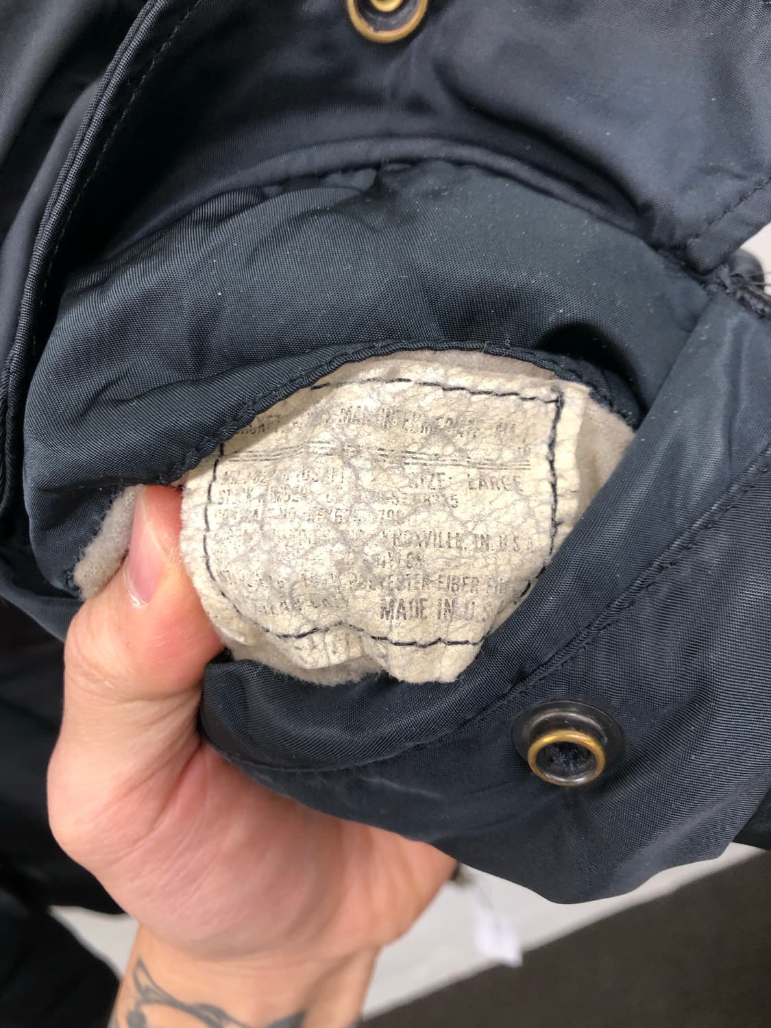 made in USA 리버시블 ma-1 상품이미지2