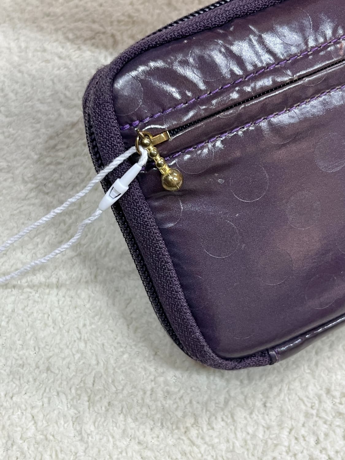 Porter 포터 도트 지갑 퍼플 상품이미지10