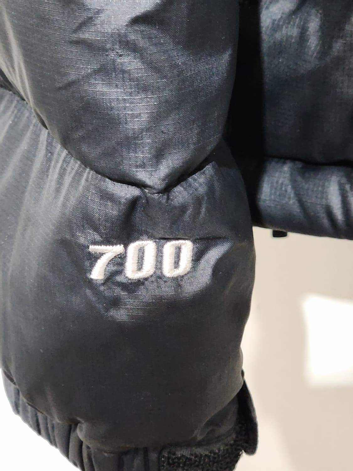 (M) 노스페이스 눕시패딩 점퍼 블랙 700 거위털 구스다운 자켓  상품이미지5