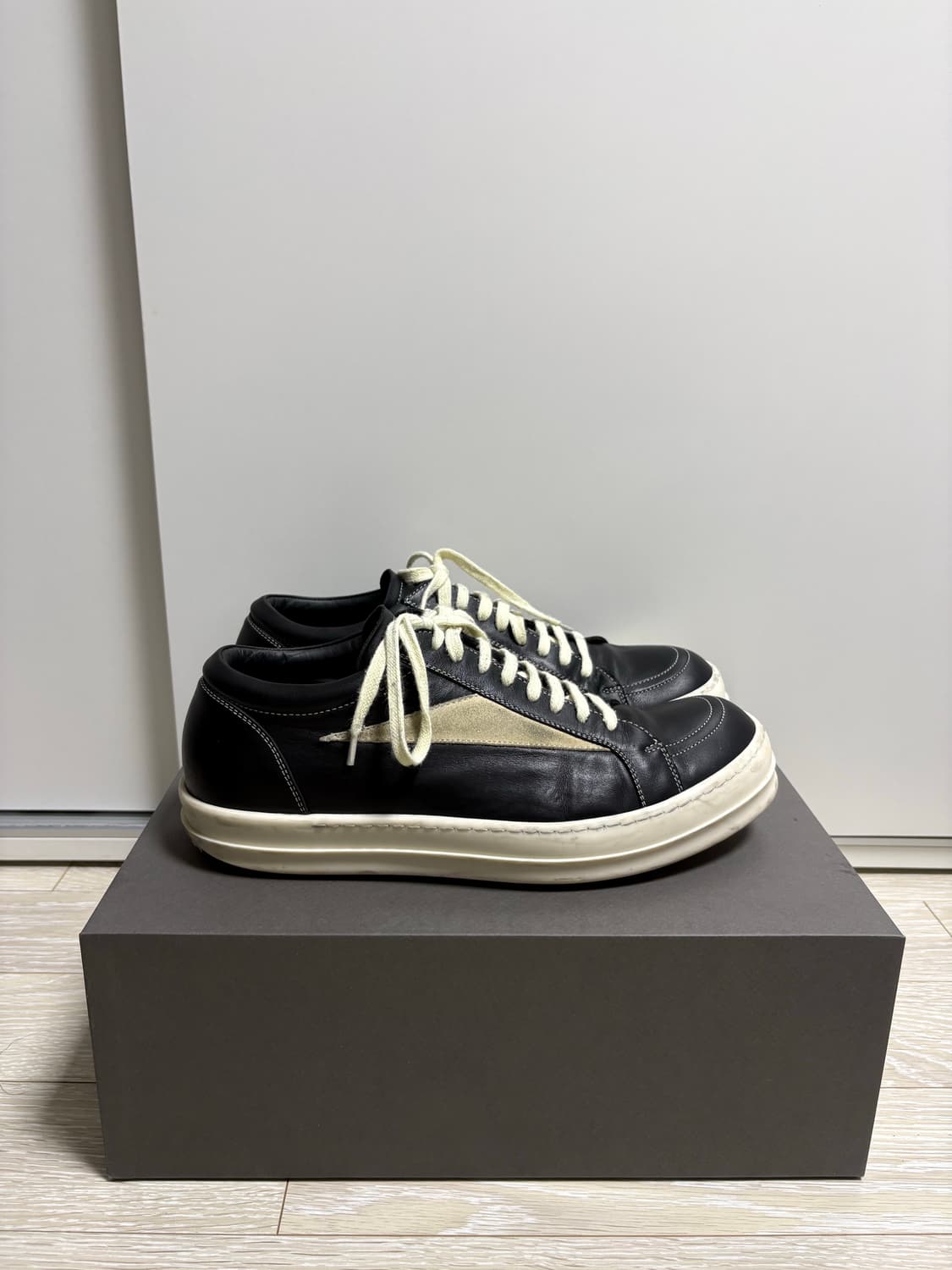 릭오웬스 반스 레더 풀박 43사이즈 상품이미지2