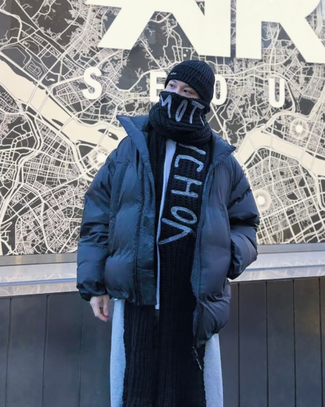 Y-3 25fw CHUNK 요지야마모토 머플러 상품이미지1