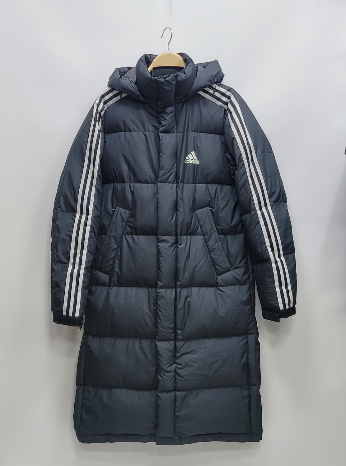 adidas 아디다스 3ST 다운 롱 파카 / 남 M (95) 블랙
 상품이미지1