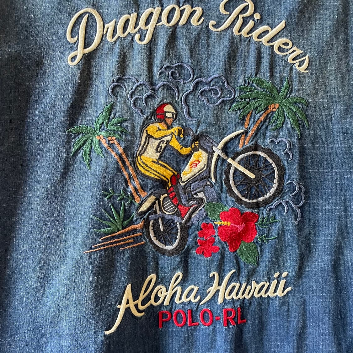 폴로 랄프로렌 드래곤 라이더스 자수 워크자켓 상품이미지8