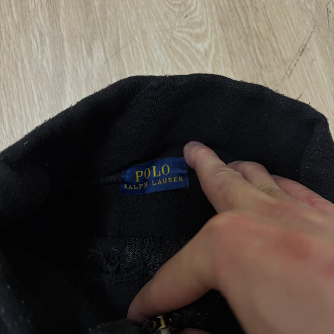 폴로 랄프로렌 빅로고 반집업 맨투맨 M/95  상품이미지4