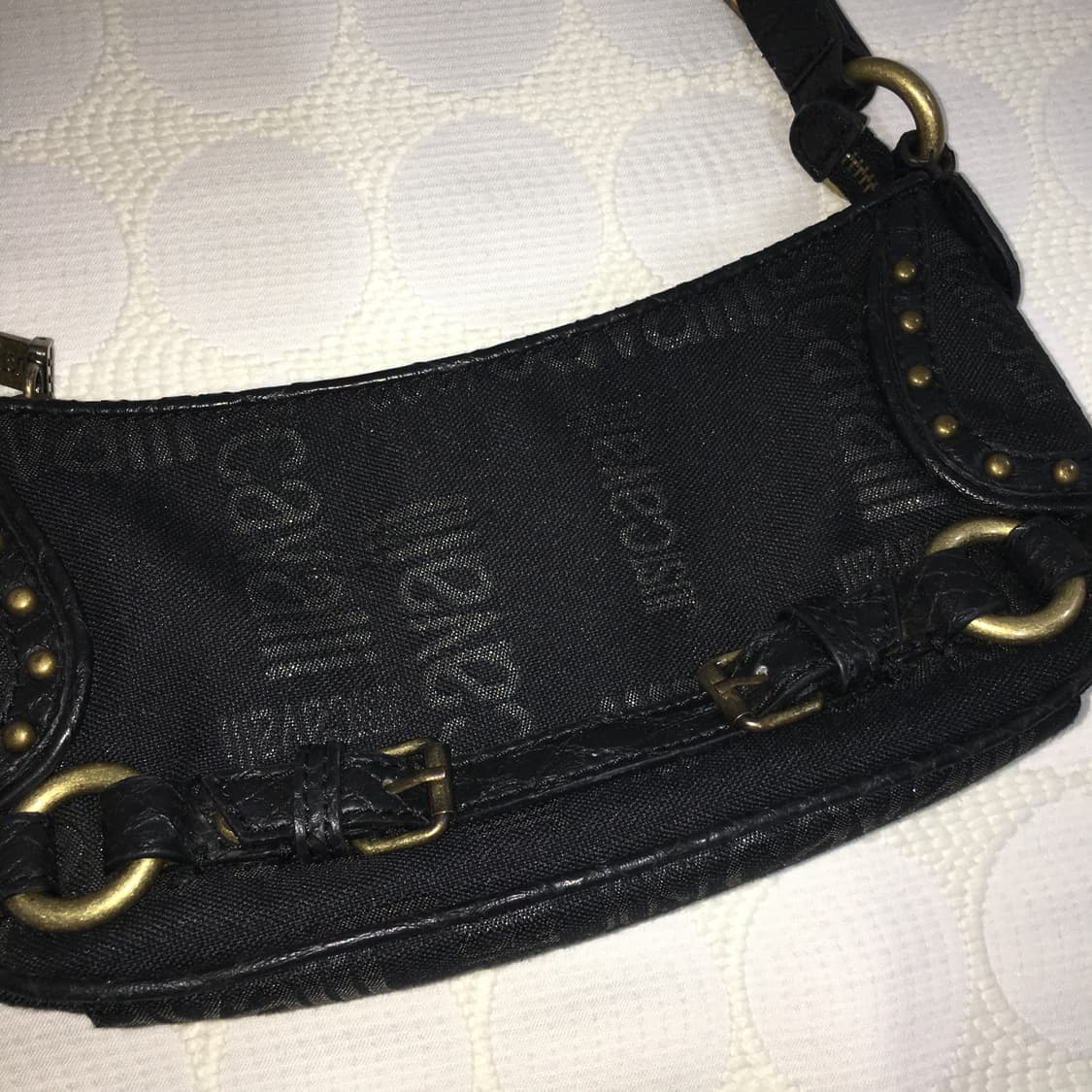 just cavalli 프린트 디테일 겨드랑이 백 상품이미지4