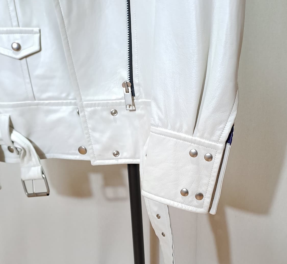 (택포) 뮤제 오버핏 이태리 수입 양가죽 자켓 38 B3 상품이미지5