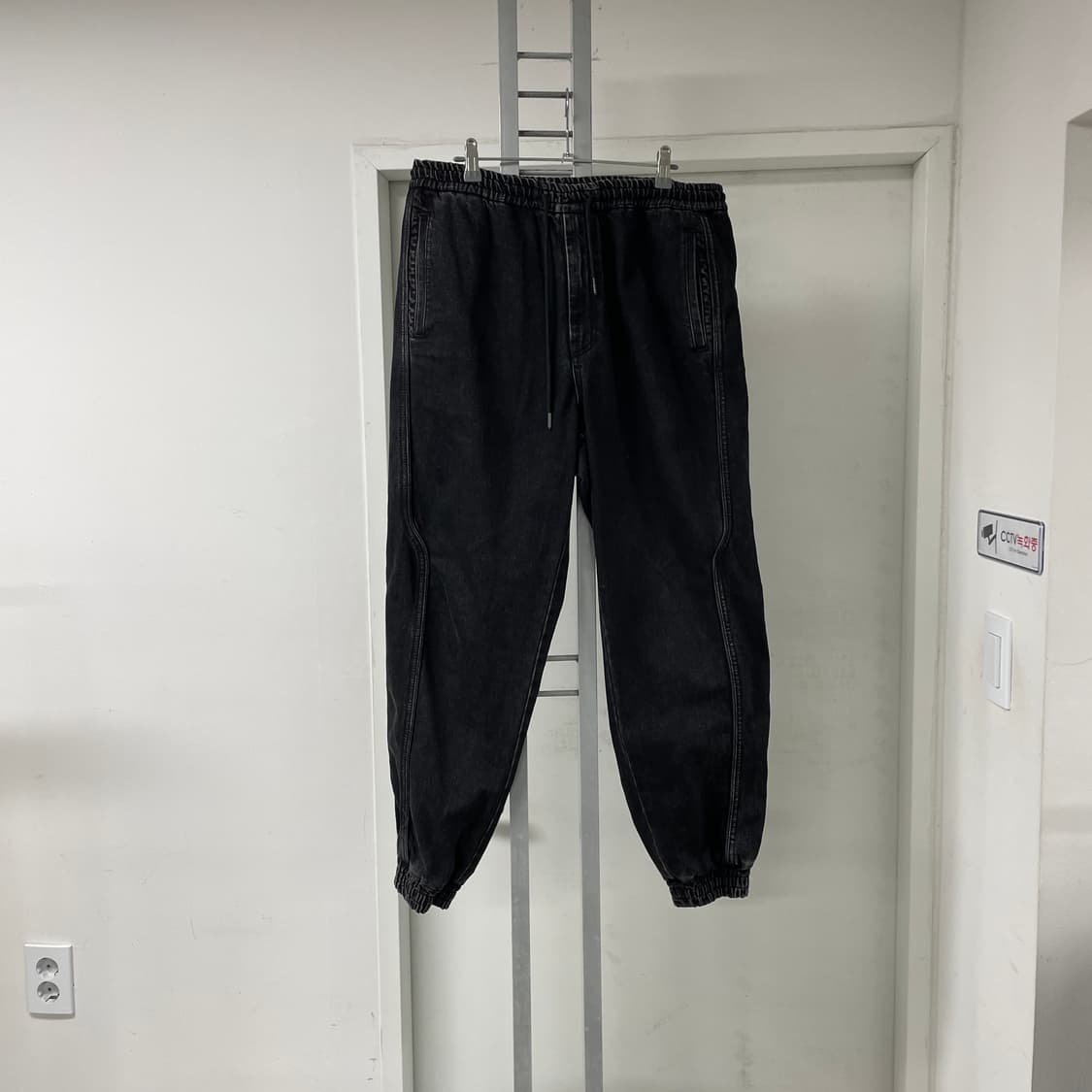 2021 준지 흑청 데님 조거 팬츠 50 상품이미지1