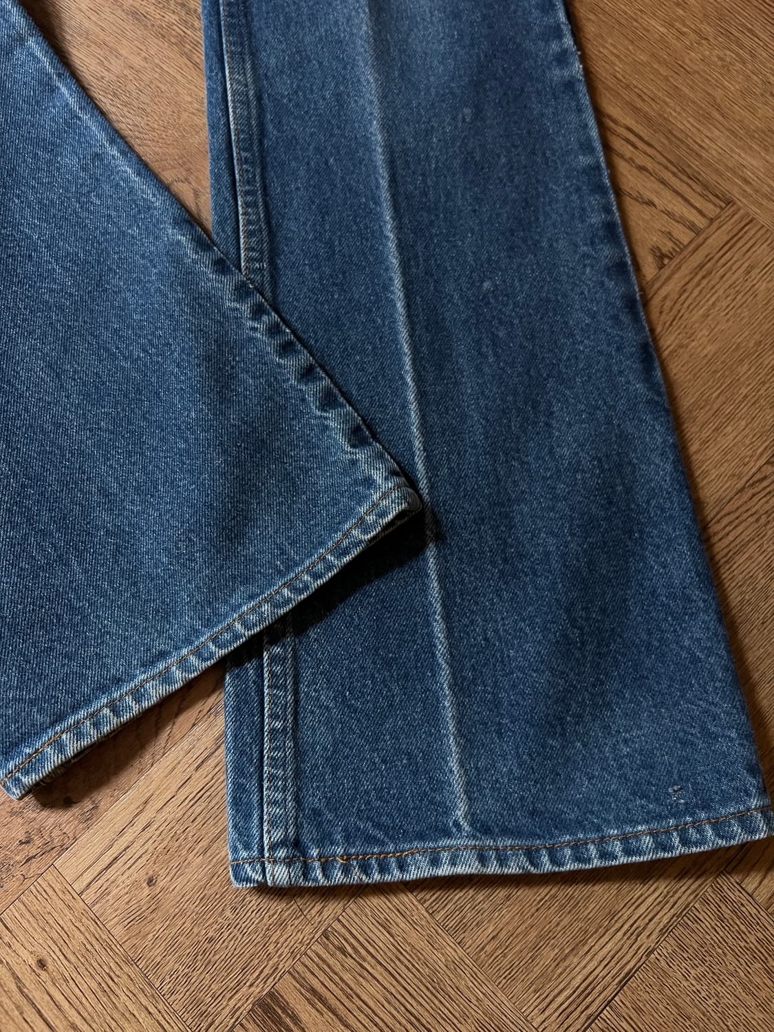 [30]80's 리바이스 USA 20517-0217 오렌지탭 플레어진 상품이미지7