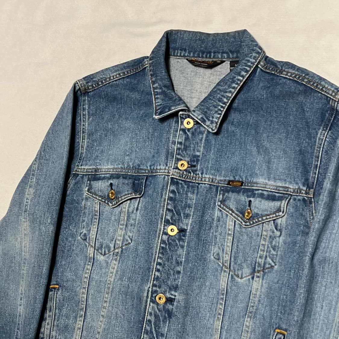 M 폴로진스 랄프로렌 1967’s 청 데님 자켓 상품이미지1