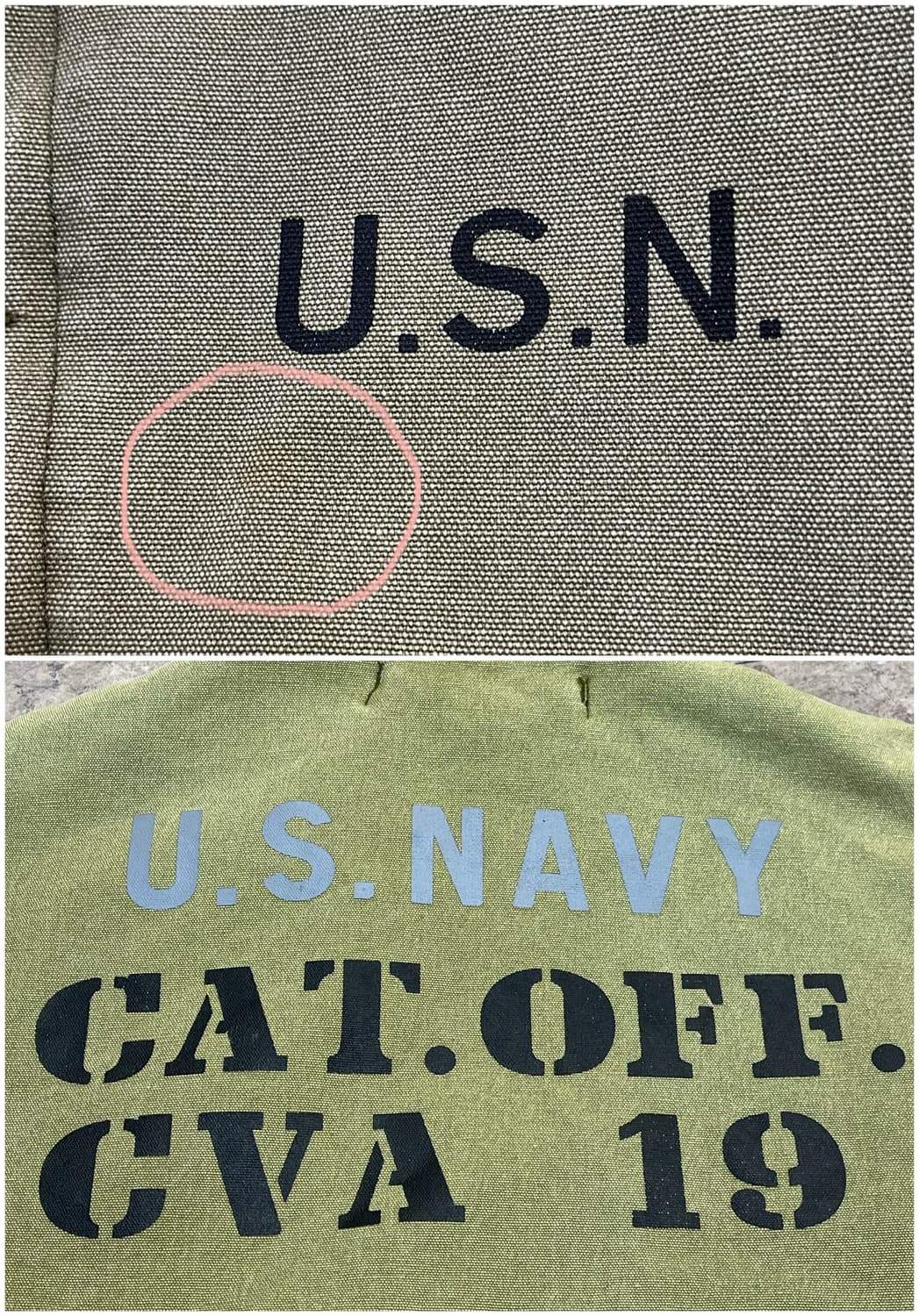 USN 밀리터리 덱자켓 M #csz2747  상품이미지10