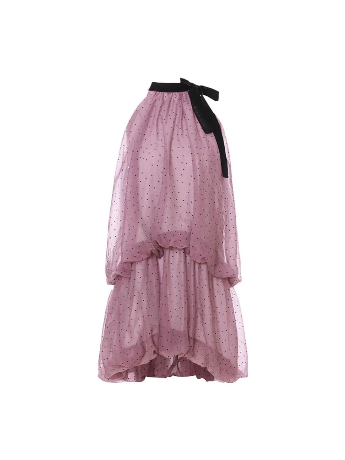 신스덴 도트 홀터 원피스 상품이미지6