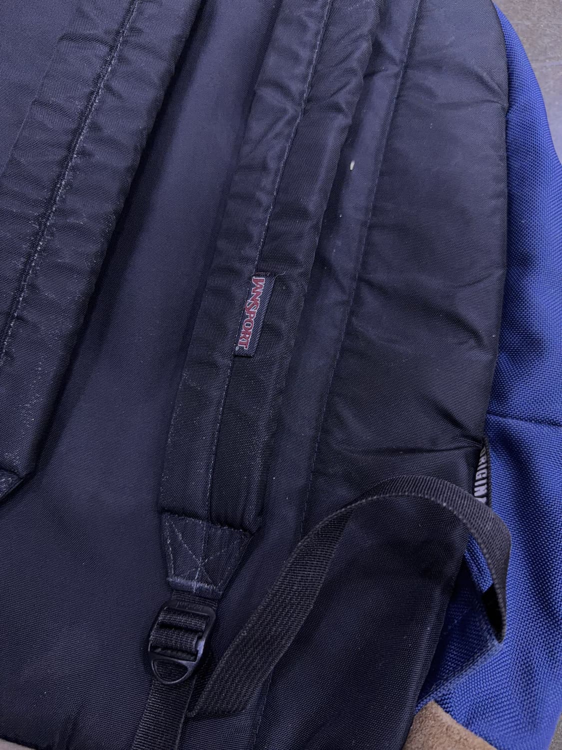 잔스포츠 라이트 스웨이드 배색 네이비 백팩 상품이미지7