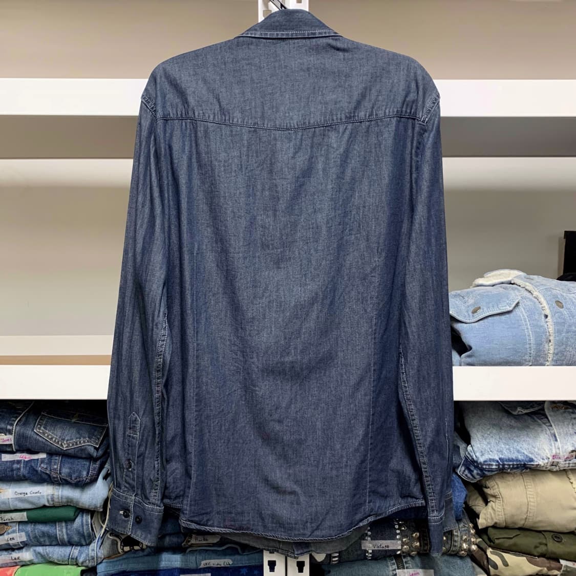 [L] HENUS EDWIN 데님셔츠 상품이미지3