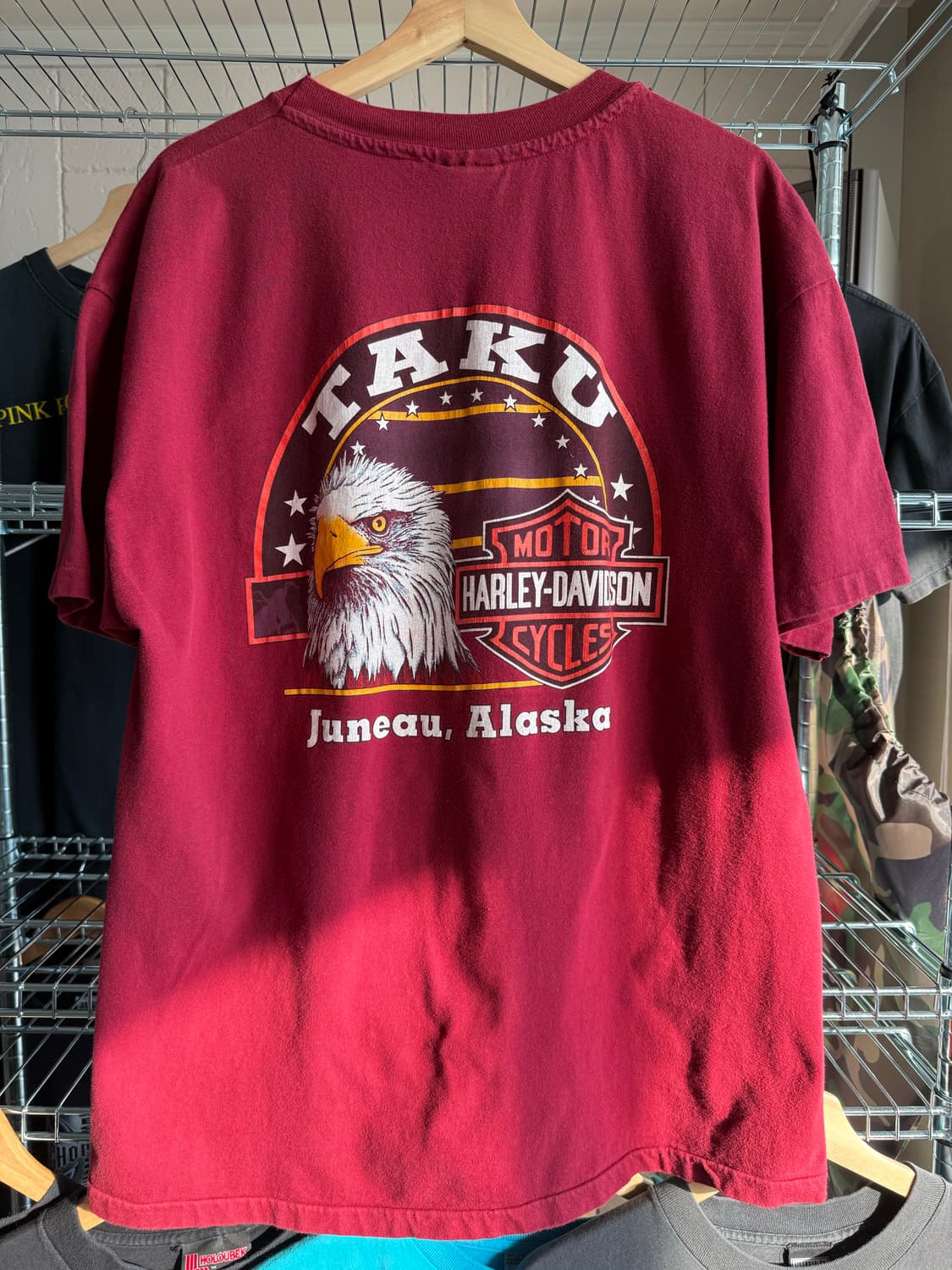 1995 Made in USA 할리 데이비슨 티셔츠 상품이미지2