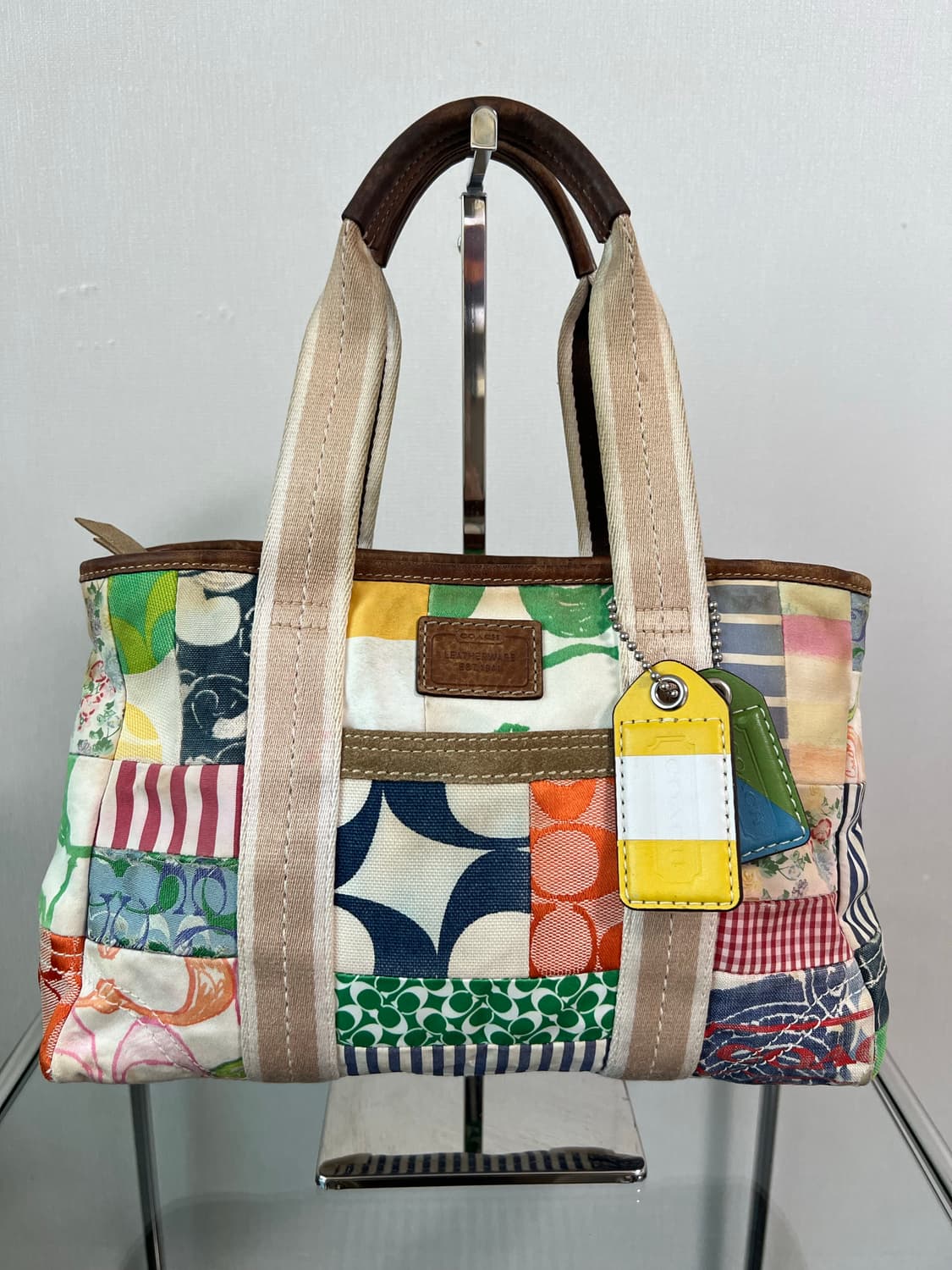 코치 Hampton 패치워크 토트백 상품이미지3